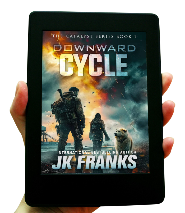 Downward Cycle on a Kindle