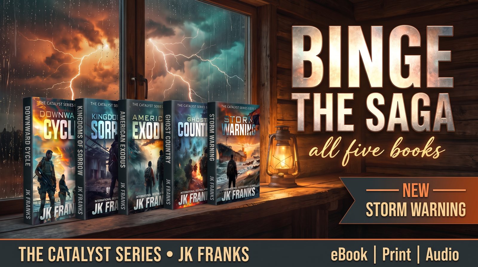 The Catalyst Series — binge all five books by JK Franks